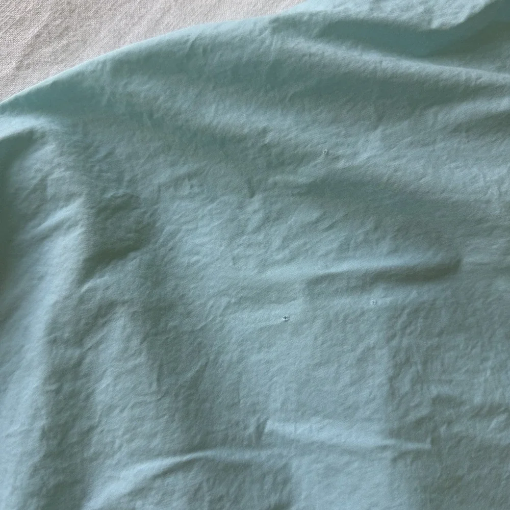 90's Polo Ralph Lauren Short Sleeve Deck Shirt XXL Faded Teal Double Pocket‎ RL
